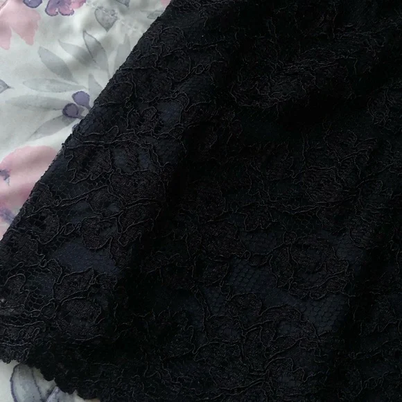 Moda International Elegant Black Lace Dress - Picture 8 of 8